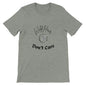 Funny Wild Hair Don't Care T-Shirt - Perfect for Motorcycle Riding - Soft & Comfy Unisex Tee
