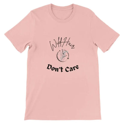 Funny Wild Hair Don't Care T-Shirt - Perfect for Motorcycle Riding - Soft & Comfy Unisex Tee
